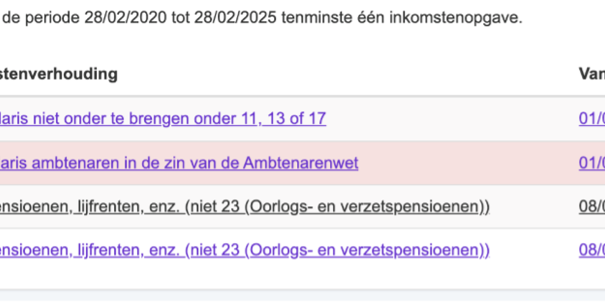 verandering van kleur