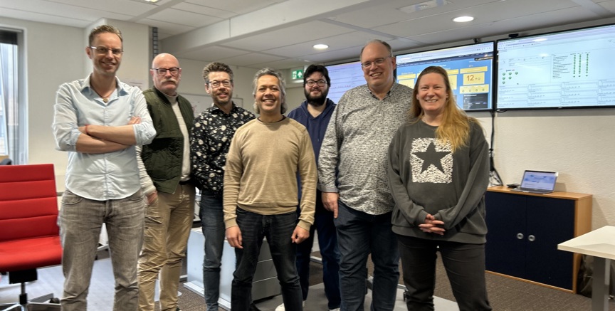 Foto van de medewerkers van de BKWI Suwidesk